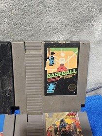 Lot of 7 NES Games Nintendo Castlevania II Bible Adventures Tecmo Bowl Spy...