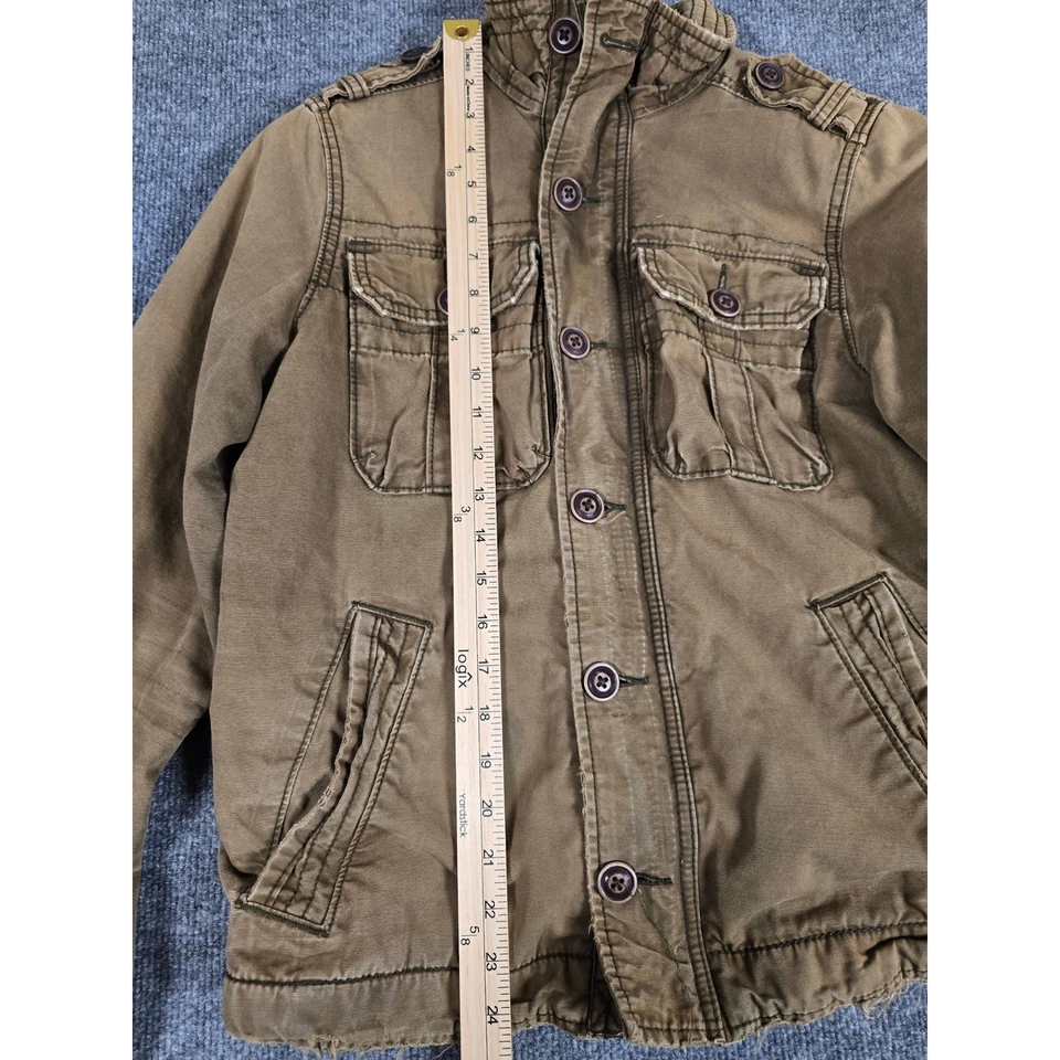 Chaqueta de Carga Y2K Abercrombie Niños Jóvenes Elk Lake Talla XL FALTAN 2 BOTONES Foto 3 de 4