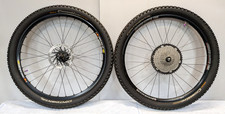 Shimanomavicbontragercontinental 26 Alloy Wheel Set With 12 Speed Cassette