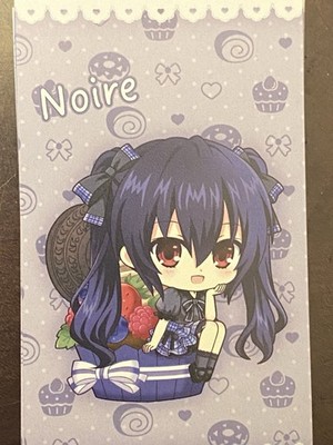 Hyperdimension Neptunia 15th Anniversary Gamers Noire Illustration Card