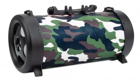 Manhattan Camouflage Bluetooth Speaker Decent Sound Output 3W 3 Hour Playback Ti