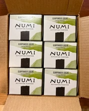 Numi Gunpowder Green Tea – 6 Boxes (18 Bags Each) - Organic Green Tea - NEW