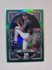 2026 Bowman Nolan McLean Green /99 Bowman Sterling Rookie Mets