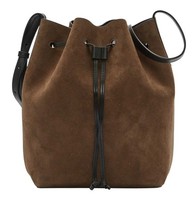 Liebeskind Berlin Monogram Bucket Bag Schultertasche Tasche Brown Braun Neu