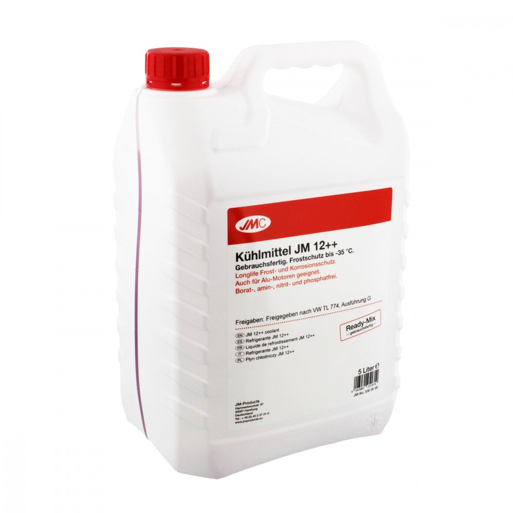 JMC Coolant Radiator Antifreeze JM 12++ Mixture 5 Liters Canister