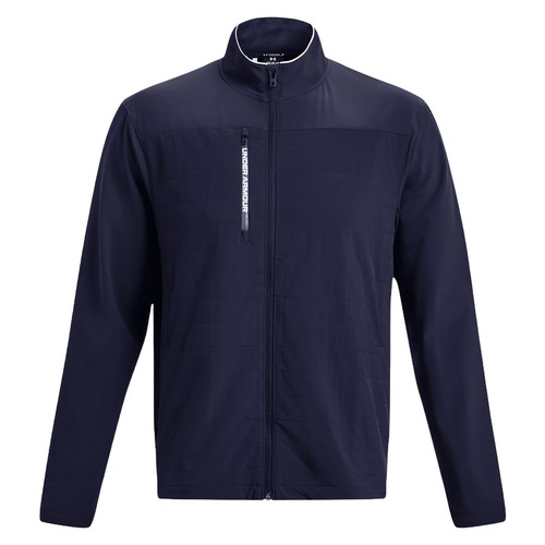 Chaqueta Under Armour Storm Revo para Hombres Elastizada Resistente al Agua Cremallera Completa UA Golf - Imagen 13 de 13