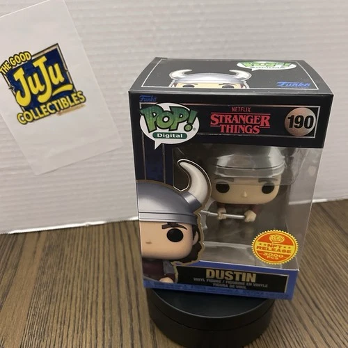 Funko Pop Digital Stranger Things Dustin #190 Legendary LE 3000 PCS