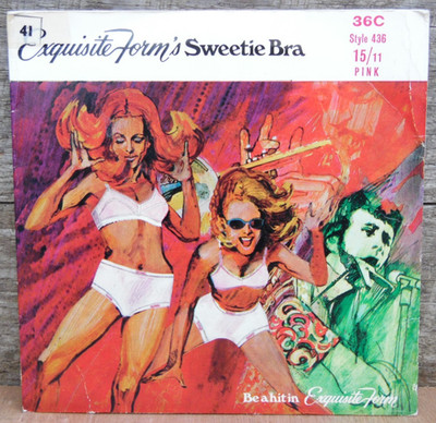 Promotional 7'' Vinyl 45 rpm Record EP Exquisite Form's Sweetie Bra P 160 E
