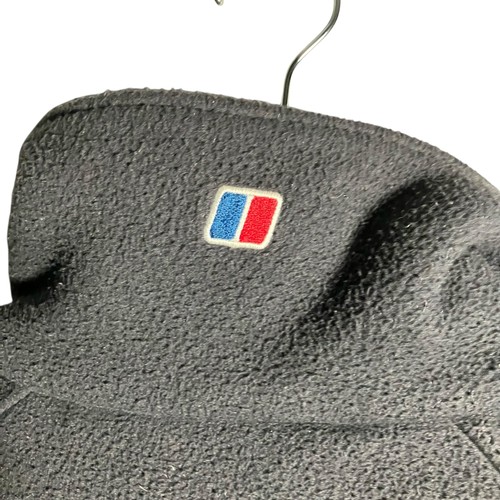 Berghaus Fleece Jacket Men's Size L Black Outdoor Logo Full Zip Warm Casual - Picture 14 of 17