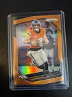 2025 Panini Prizm Football Bo Nix Orange /249 Color Match 2nd Year