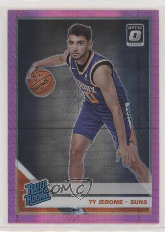2019-20 Panini Donruss Optic Rated Pink Hyper Prizm Ty Jerome #167 Rookie RC