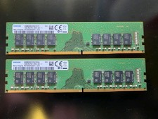 Samsung 32GB 2x16GB DDR4 2666MHz PC4-2666V Desktop RAM Kit M378A2K43DB1-CTD