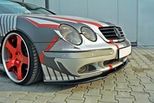 Street+ Spoilerlippe Front Ansatz passend für Mercedes CL-Klasse C215 schwarz Ho Street+ Spoilerlippe Front Ansatz passend für Mercedes CL-Klasse C215 schwarz Ho