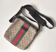 Gucci GG Supreme Umhängetasche Leder Tasche Messenger Bag