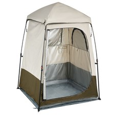 1-Room Camping Shower Tent 210D Oxford Silver Coating Privacy Beach Fishing
