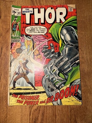 The Mighty Thor #182 (Marvel Comics November 1970)