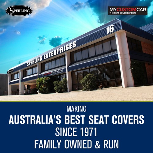 Ford Falcon Sedan Wagon Ute Van 1988-1993 Neoprene Black Custom Front Seat Cover - Picture 11 of 12