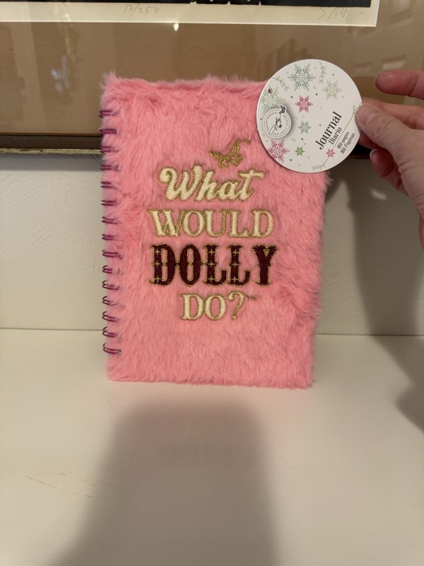 Dolly Parton "What Would Dolly Do?" Fuzzy Journal- NEW