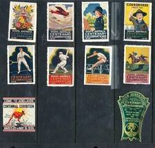 South Australian Centenary Stickers (3718U)