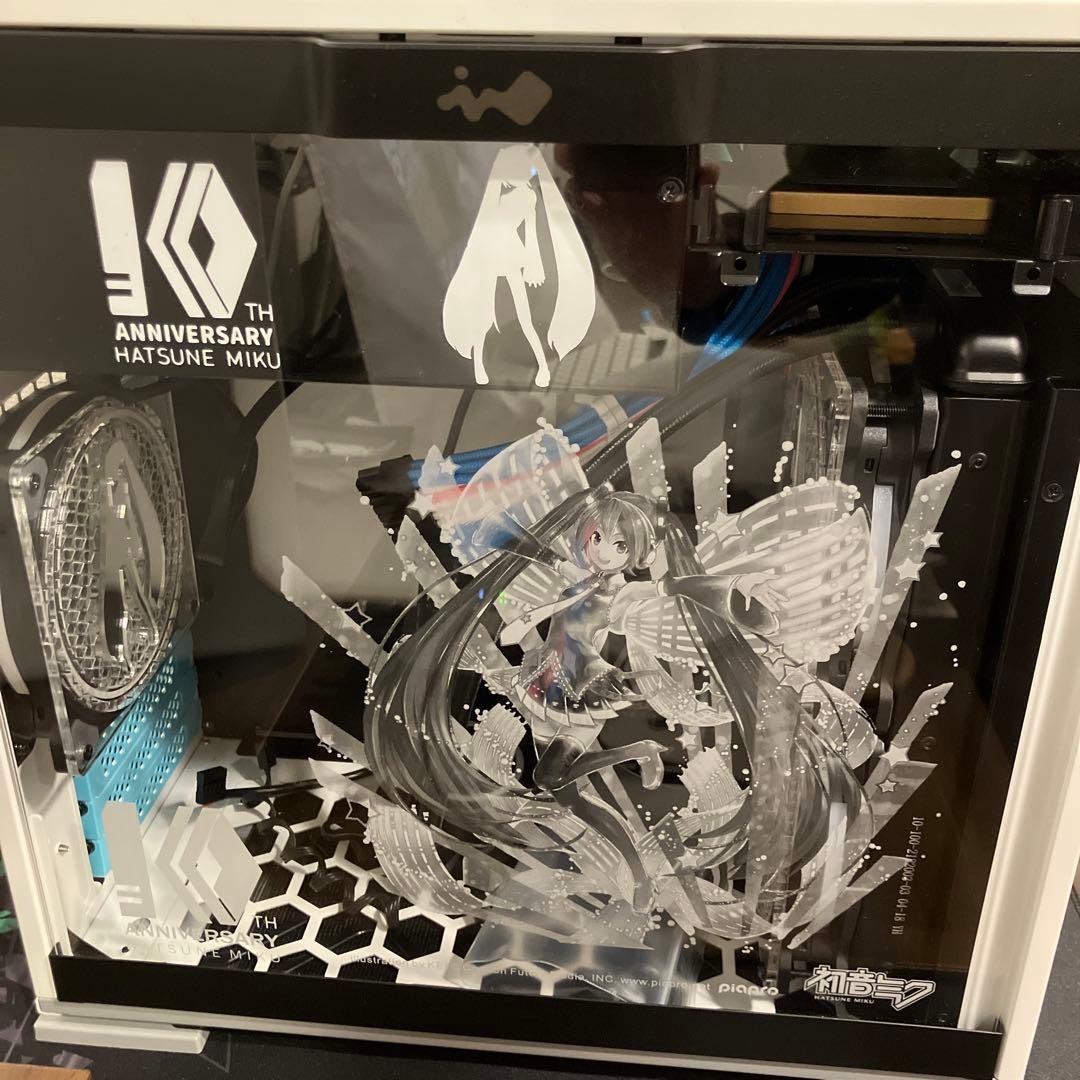 イ*ト様 MOMA MOD PC HATSUNE MIKU EDITION Hatsune Miku 10th Anniv. PC Case MOMA MOD Tsukumo Ltd 39 Units