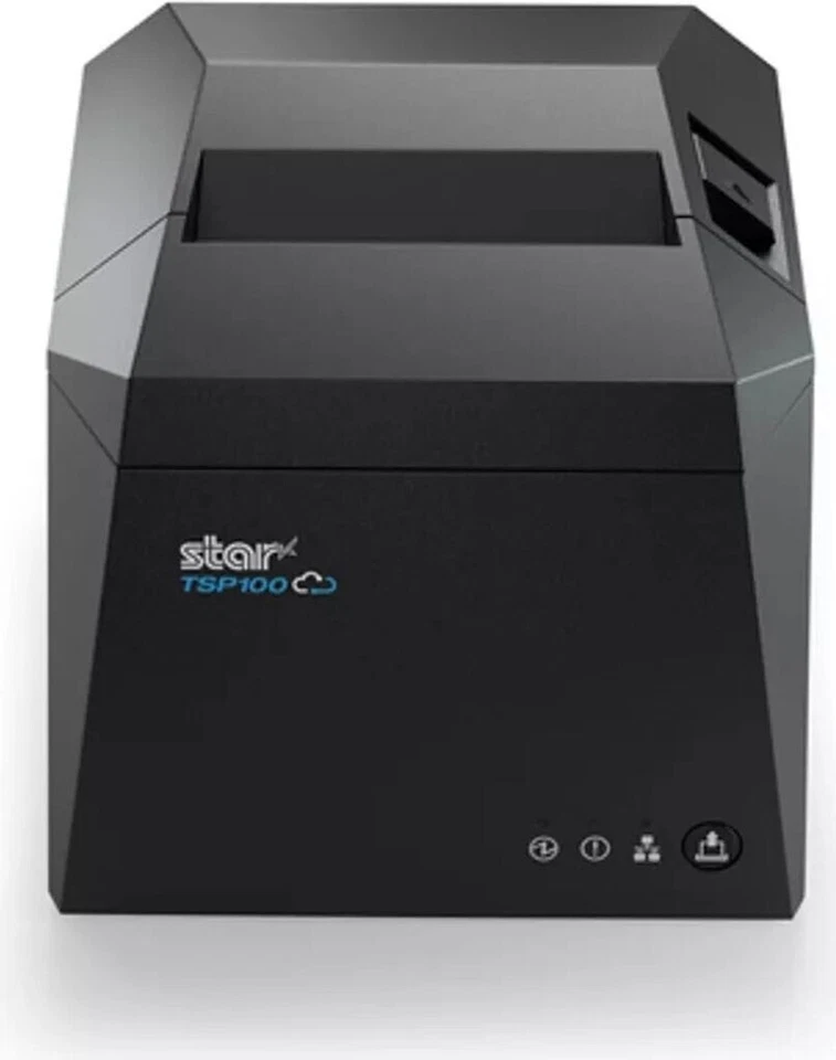 New Star Micronics TSP143IV-UE Thermal Receipt Printer USB/Ethernet Black - Bild 2 von 3