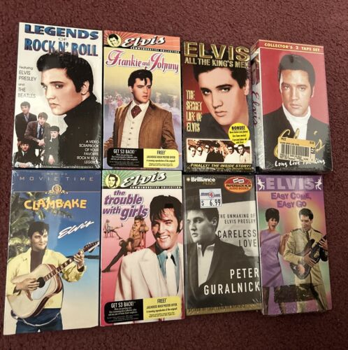 Elvis Presley Huge VHS Movies Lot 37 Sealed VHS Collection - Imagen 3 de 12
