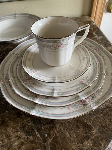 NORITAKE CHINA IVORY ROTHSCHILD SIX PCS PER SETTING /SERVES 12= 72 PCS - Picture 3 of 10