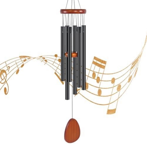 Wind-Chimes-Outdoor-Large-Decor, Deep Tone Soothing Melodic Tones