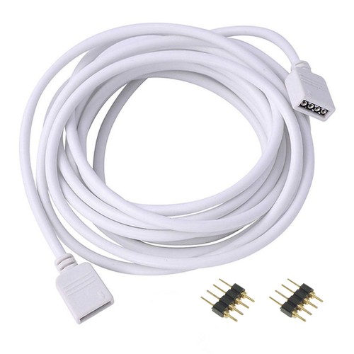2Pin 4Pin LED Strip RGB Extension Cable Wire Adapter Clip Connector 8mm 10mm - Picture 18 of 39