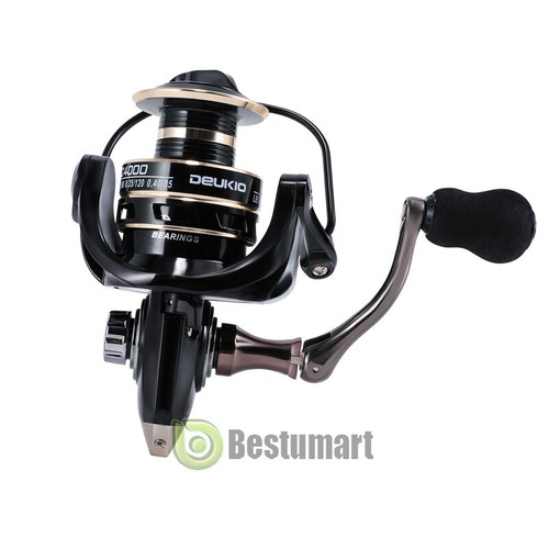NEW 12BB Spinning Fishing Reel 5.2:1 Freshwater Saltwater Right Left Metal Spool - Picture 30 of 53