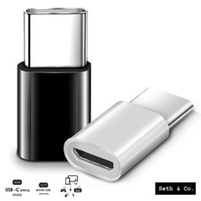 Micro USB to USB C Type C Male ADAPTER OTG Data Connector for Android Phone PC