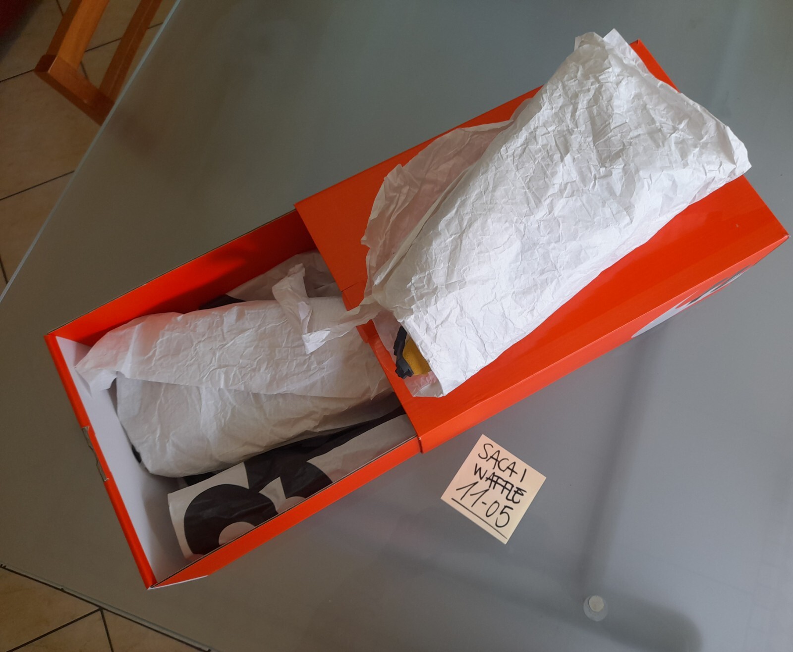 SACAI X NIKE Nike Ld Waffle X Sacai Green Gusto