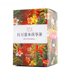 96g Red Bean and Coix Seed Bagged Tea Barley Tartary Buckwheat Triangle Tea Bag