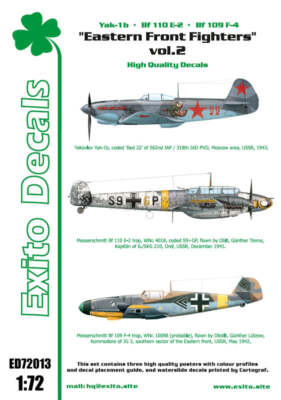Exito Decals ED72013 1:72 ''Eastern Front Fighters'' Vol.2