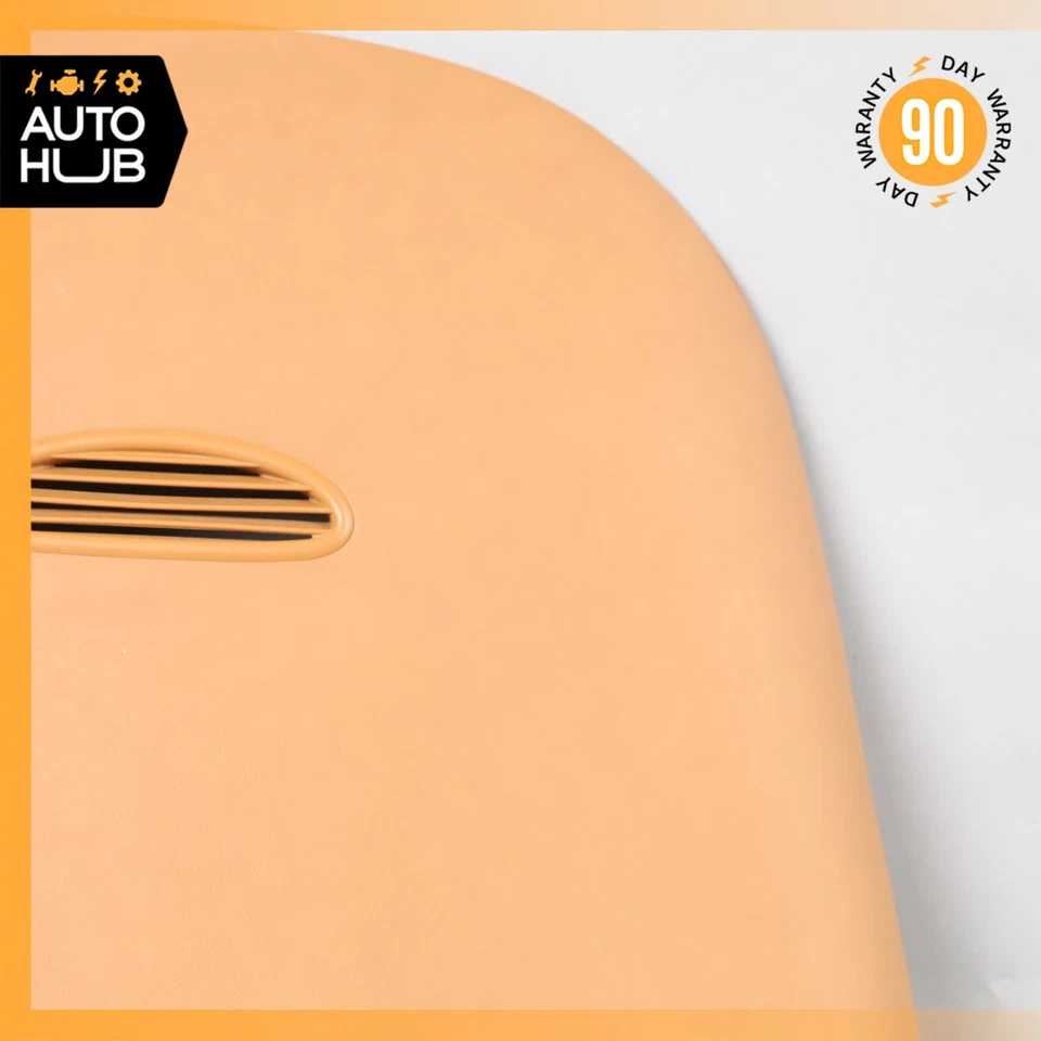 07-12 Mercedes R230 SL550 SL55 AMG Cubierta trasera asiento pasajero derecho marrón OEM 78k Foto 4 de 4