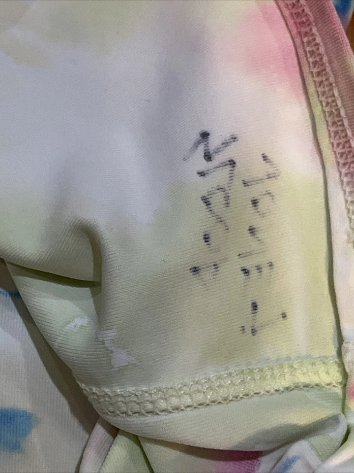Top de Natación Sloop Jones Firmado Tie Dye Ocean Tec Surf Rashguard Hecho en EE. UU. Talla M Foto 3 de 4