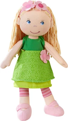 HABA Puppe Mali Stoffpuppe Kuschelpuppe Anziehpuppe 30 cm
