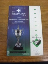 04/05/1991 Rugby Union Programme: Cup Final - Harlequins v Nothampton [At Twicke