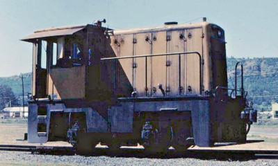 HO, Bachmann # AA41068002 - Diesel Switch GE 35 Tonnen Santa Fe .