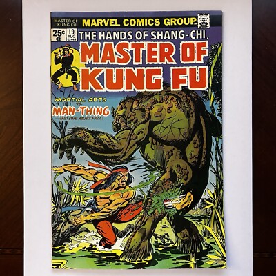 MASTER OF KUNG FU No. 19 Aug. 1974 Marvel Comics Gil Kane/Tom Palmer Cover