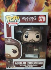 Funko Pop Loot Crate Excl. AGUILAR (Crouching) #379 MIB HTF Assassin's Creed