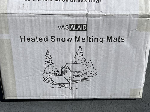 Schneeschmelzmatten, beheizte Outdoor-Matten für Gehwege 10" x 30" 3er-Pack - Bild 10 von 17