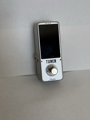 Rowin Chromatic Tuner Pedal Effect LED Display True Bypass for Guitar Bass U7S1