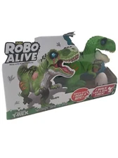 ZURU Robo Alive ATTACKING T-REX Robotic Dinosaur Pet Glow In Dark SLIME EGG 2020