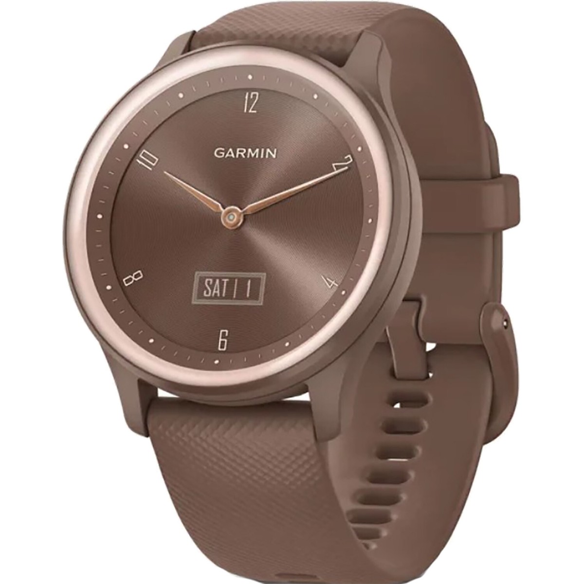 【美品】GARMIN VIVOMOVE SPORT ブラウン Garmin Vivomove Sport Brown 32MB Bluetooth Smartwatch NEW | eBay