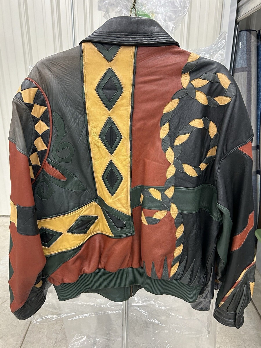 【希少】激レア 春服 marc buchanan pelle pelleレザー 激レア Marc Buchanan Pelle Pelle レザージャケット