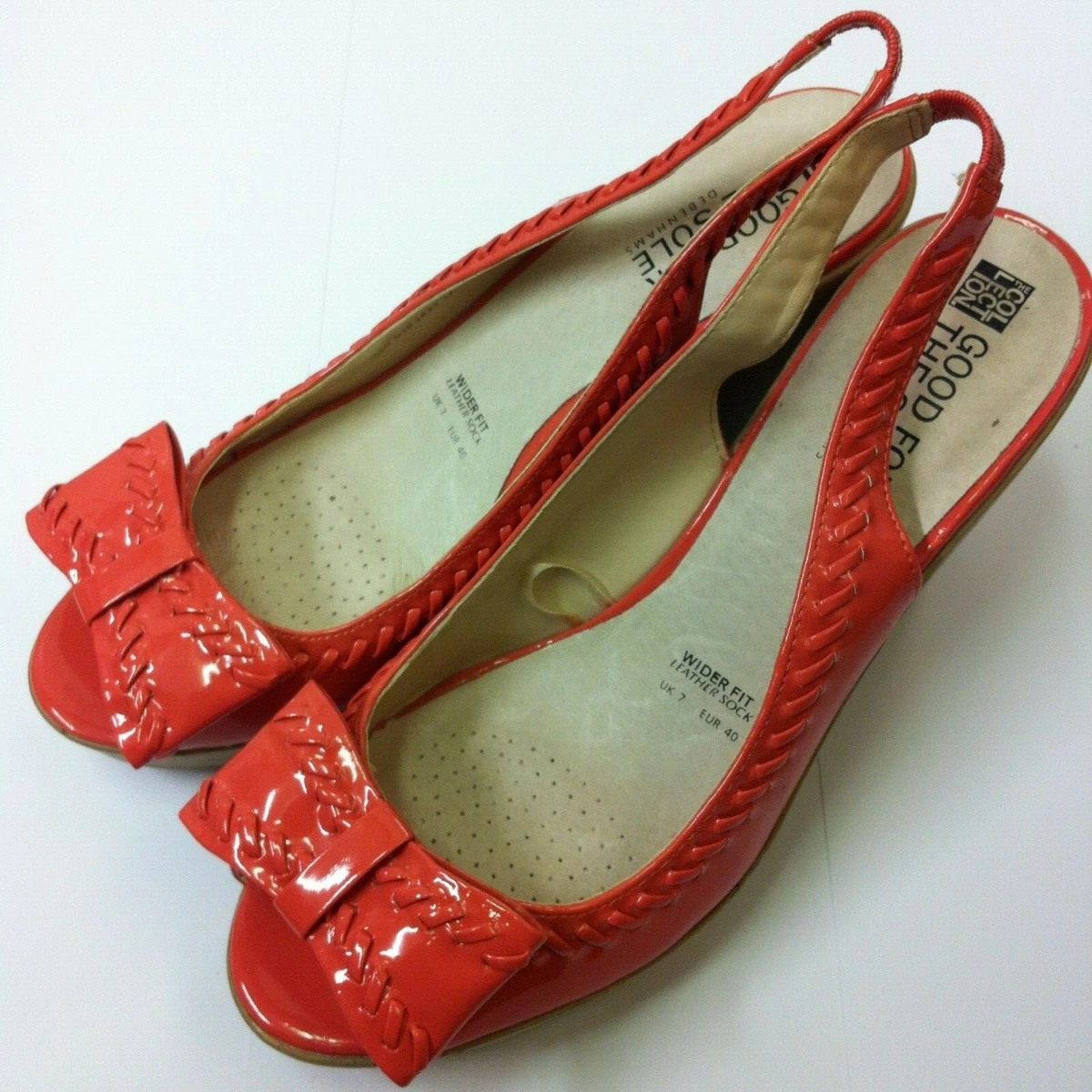Coral colour heels cheap
