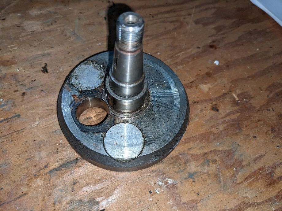 VINTAGE RACING GO KART YAMAHA KT100 TAPER SHAFT IGNITION SIDE CRANK eBay