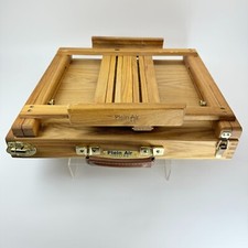 Plein Air By Jullian Paris Table Easel Stand Hand Carrying Drawer Painting Box