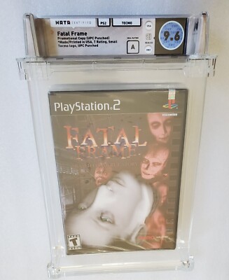 Fatal Frame (Sony PlayStation 2, 2002) PS2 Wata 9.6 A SEALED First Print RARE
